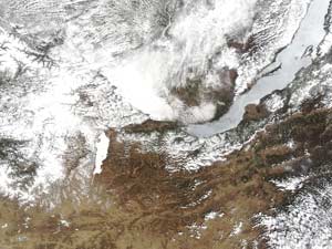  Misteri Lingkaran Lempengan Es di Danau Baikal